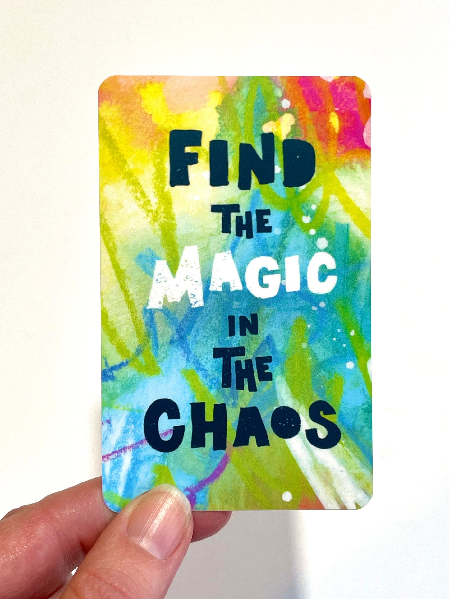 Magic In Chaos Sticker