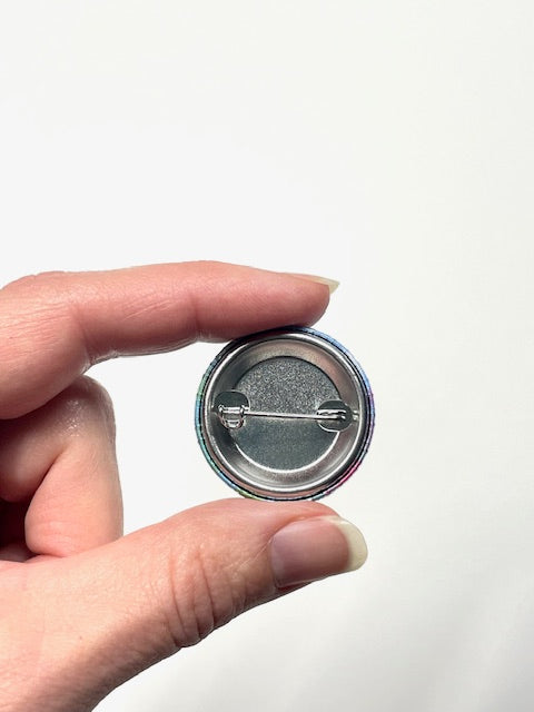 Fuck the Rules Button Pin
