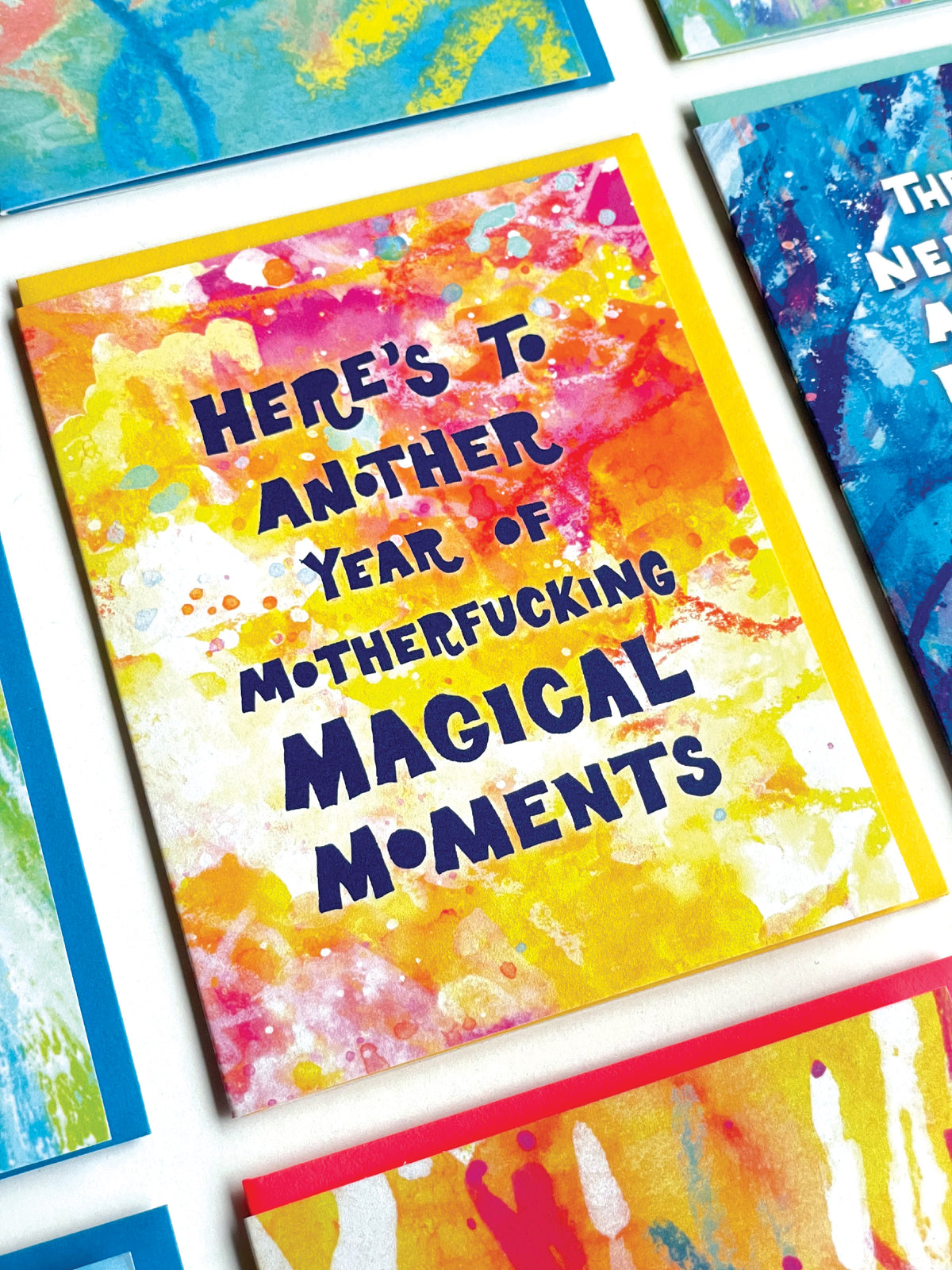 Here's To Another Year of MF Magical Moments Greeting Card