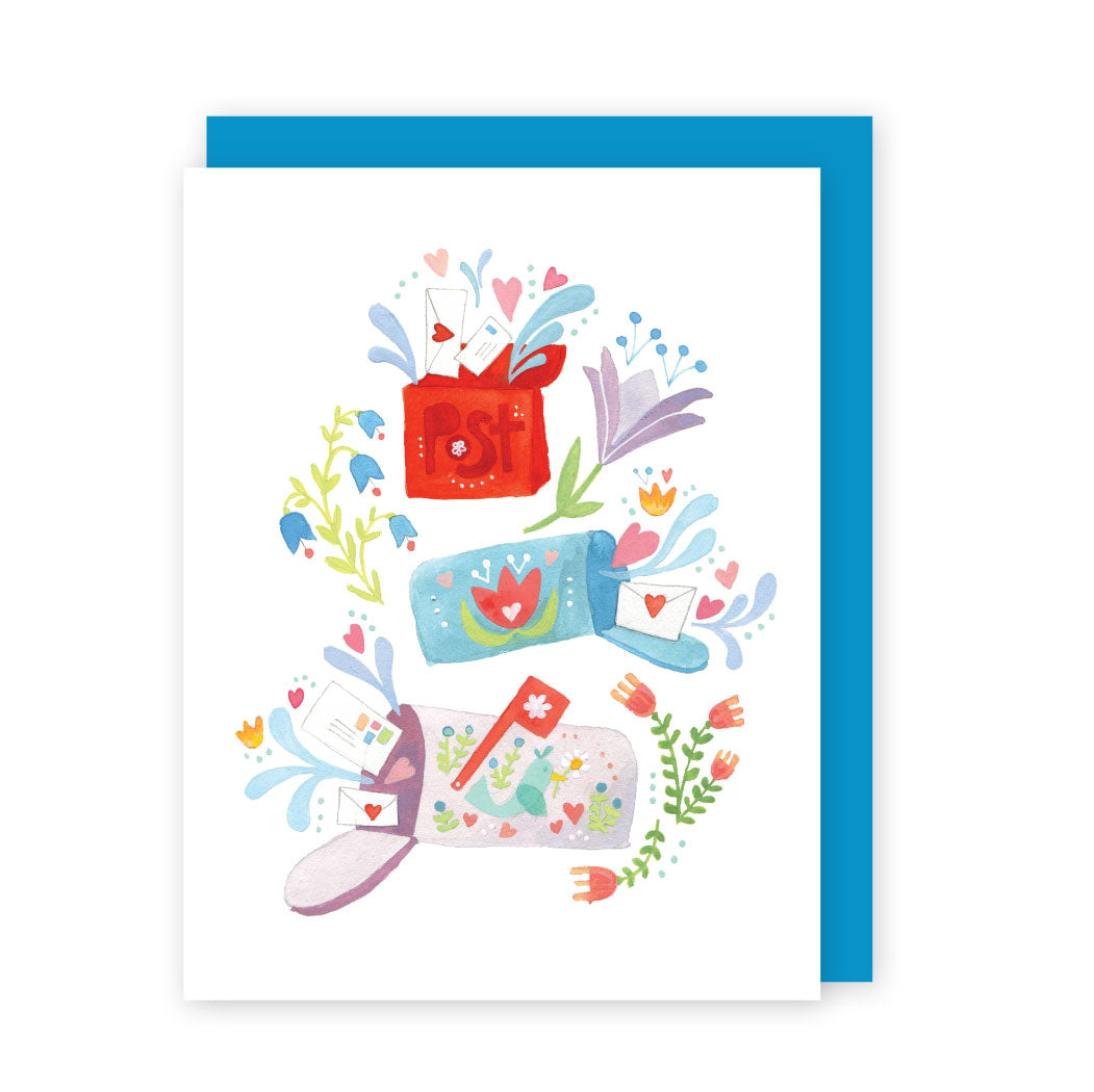 Mailbox Housewarming Card