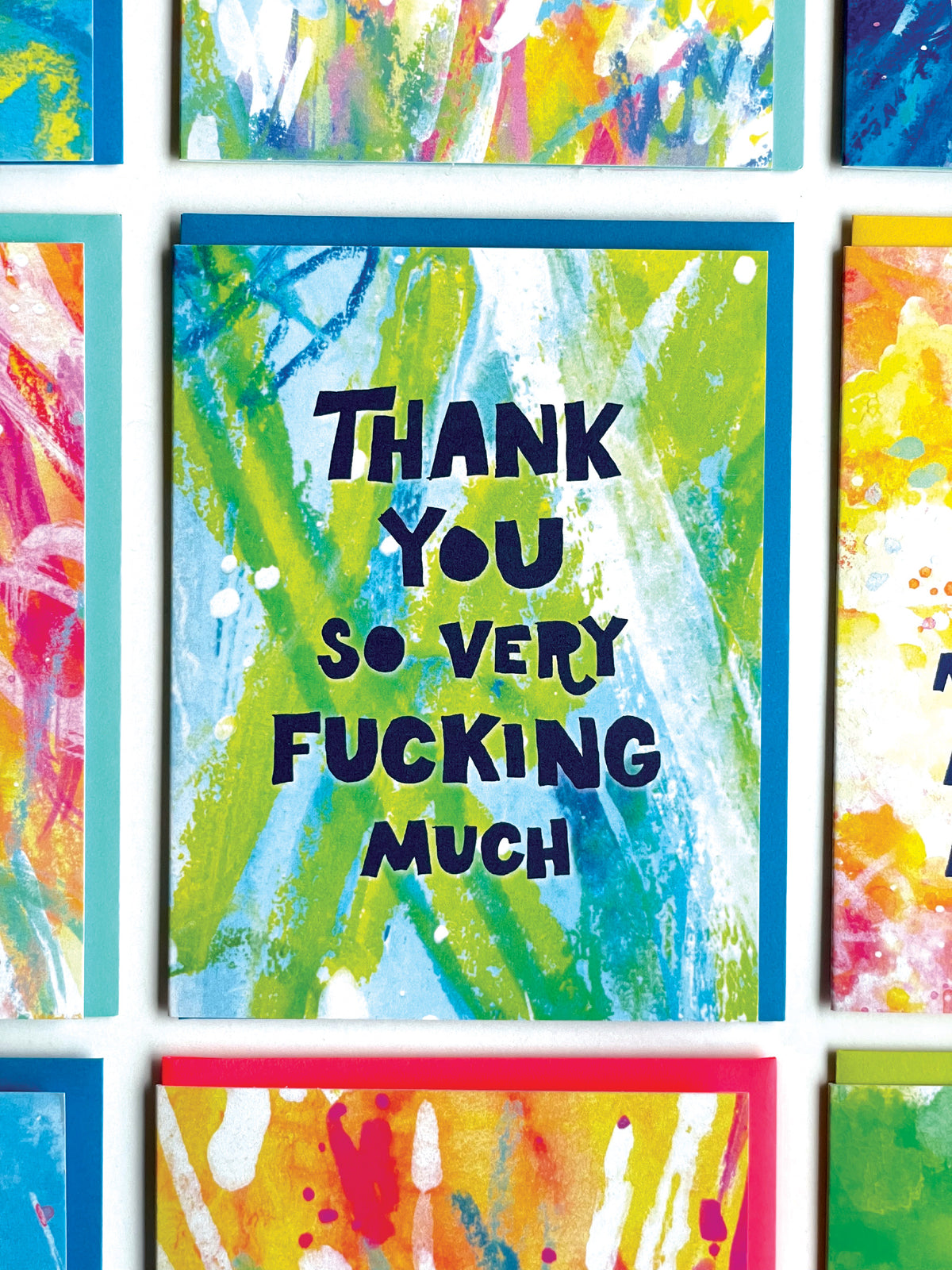 Thank you SO Very Fucking Much Greeting Card