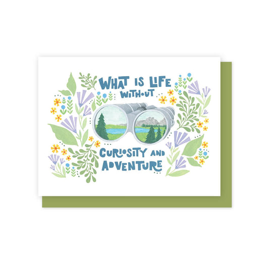 Curiosity and Adventure Card