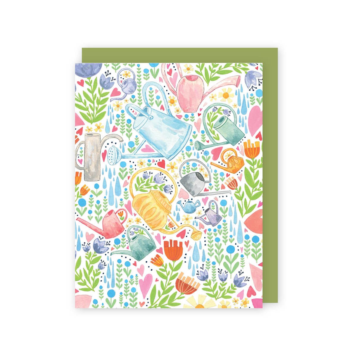 Watering Cans Card