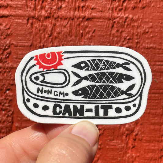 Can It Sardine Sticker