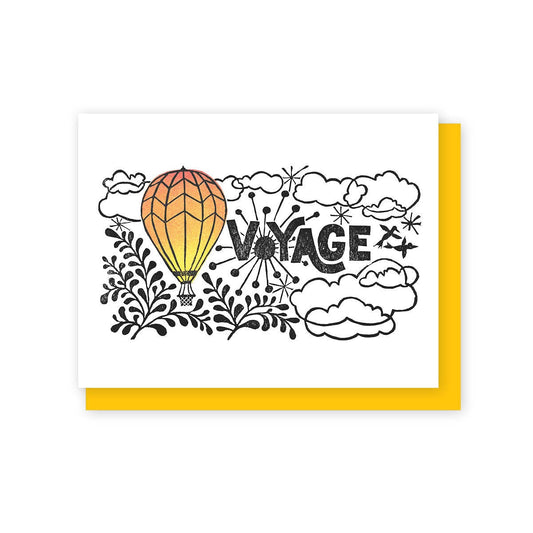 Hot Air Balloon Card