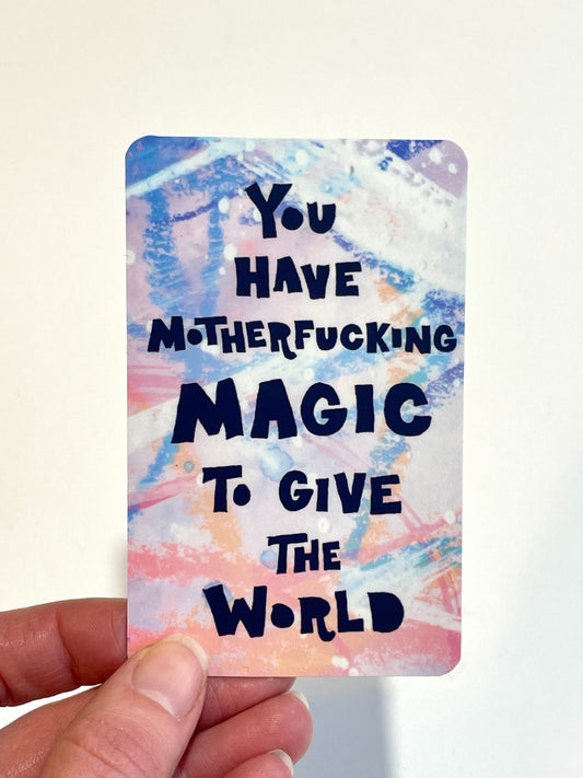 Motherfucking Magic Sticker