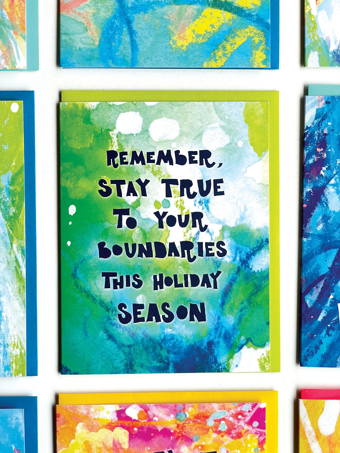Holiday Boundaries Card