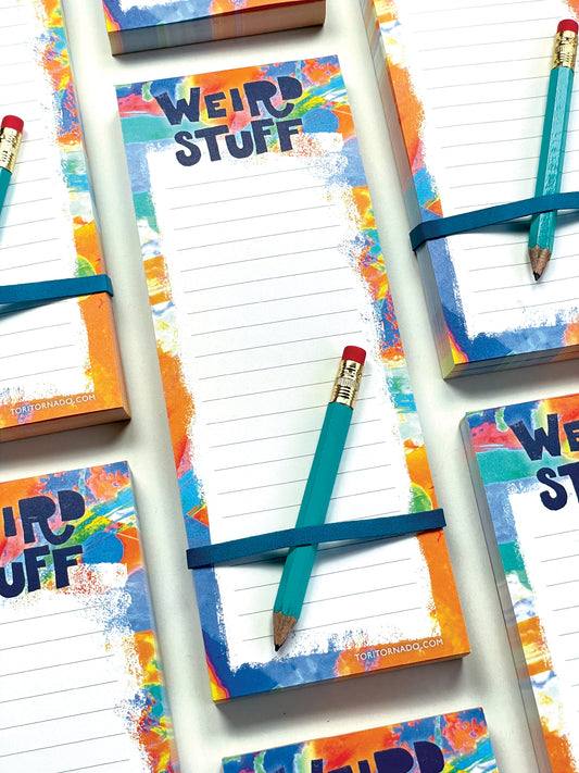 Note Rod Things Notepads – Tori Tornado