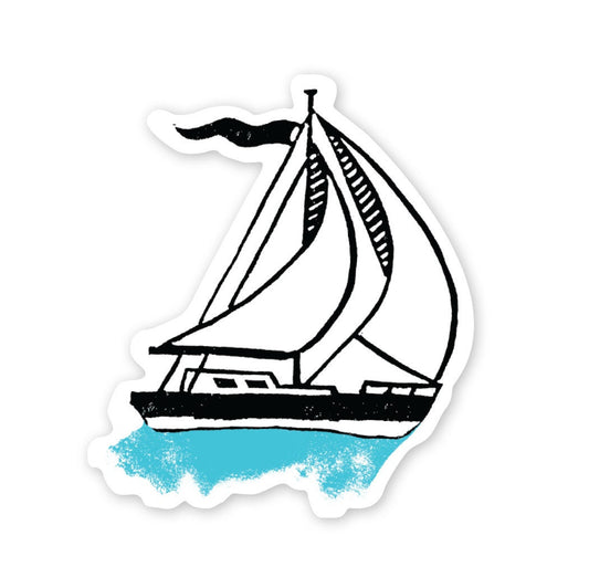 Sailboat Sticker