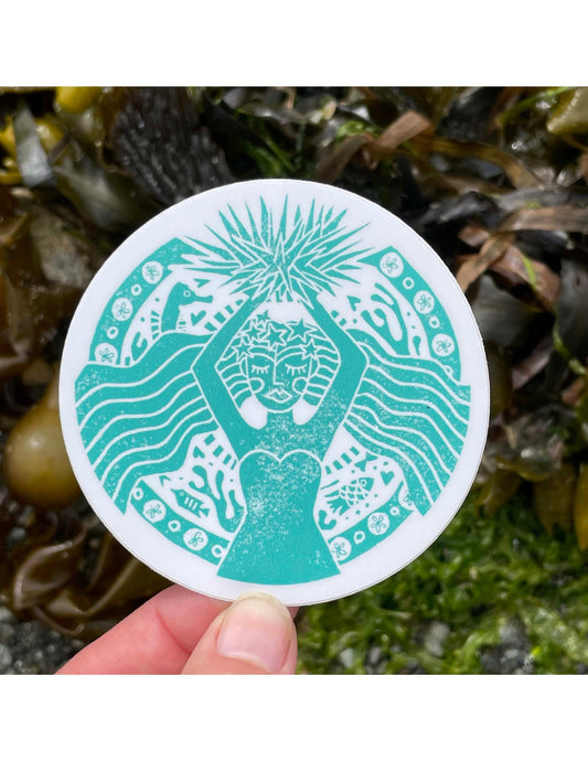 Sea Goddess Sticker